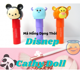 Má Hồng Dạng Thỏi Duo Blusher Stick Cathy Doll