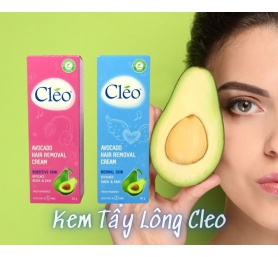 Kem Tẩy Lông Cleo Avocado Hair Removal Cream 